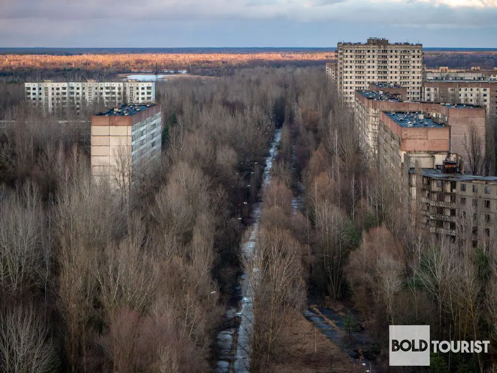Pripyat Abandond Street