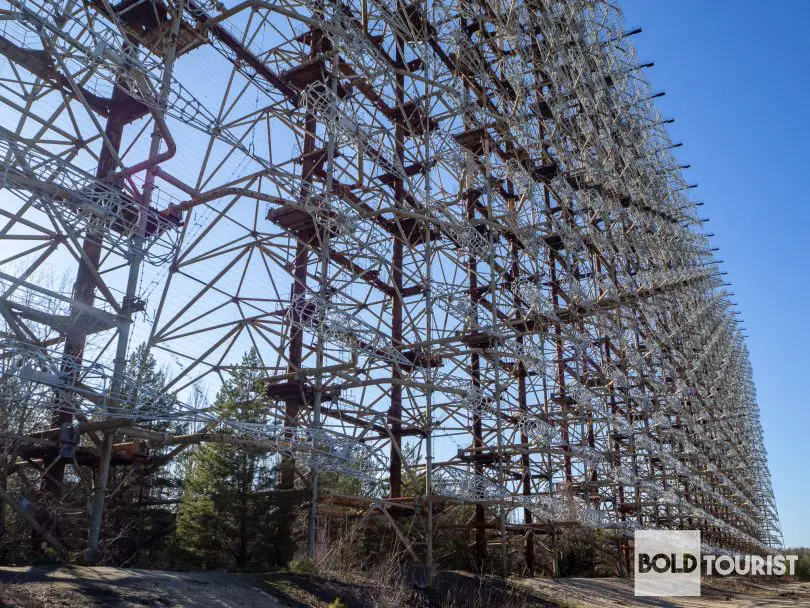 Duga Radar, Chernobyl