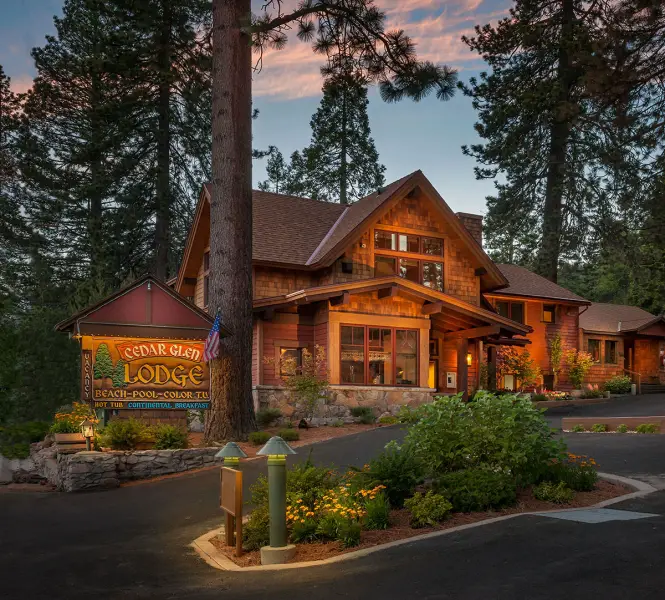Cabin Rental Lake Tahoe: Cedar Glen Lodge