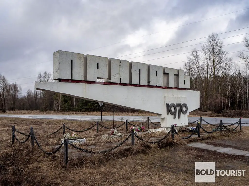 Pripyat Sign