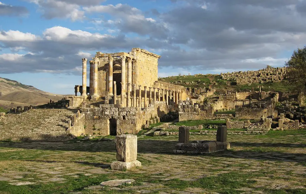 Algeria Roman Ruins: Djemila Ruins