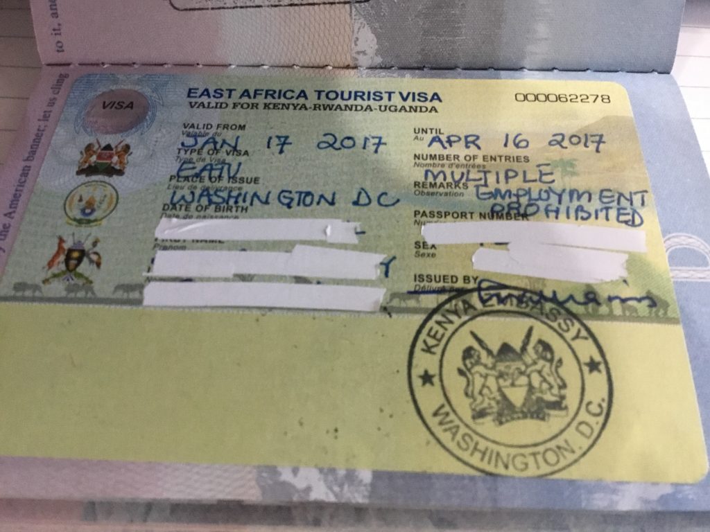 East Africa Tourist Visa