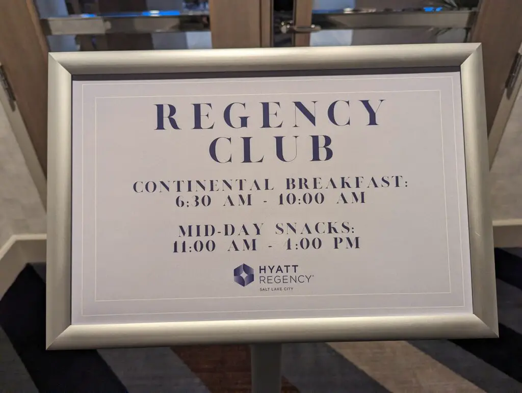 Hyatt Regency Club Hours