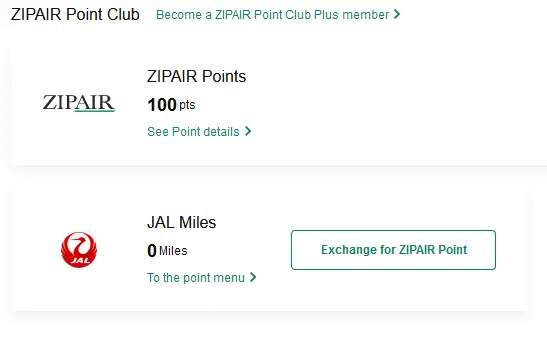 Link ZIPAIR to Japan Airlines JAL